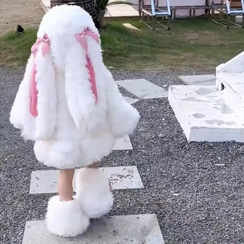 Halloween Costume Kids - Fantasia de Coelho de Pelúcia para