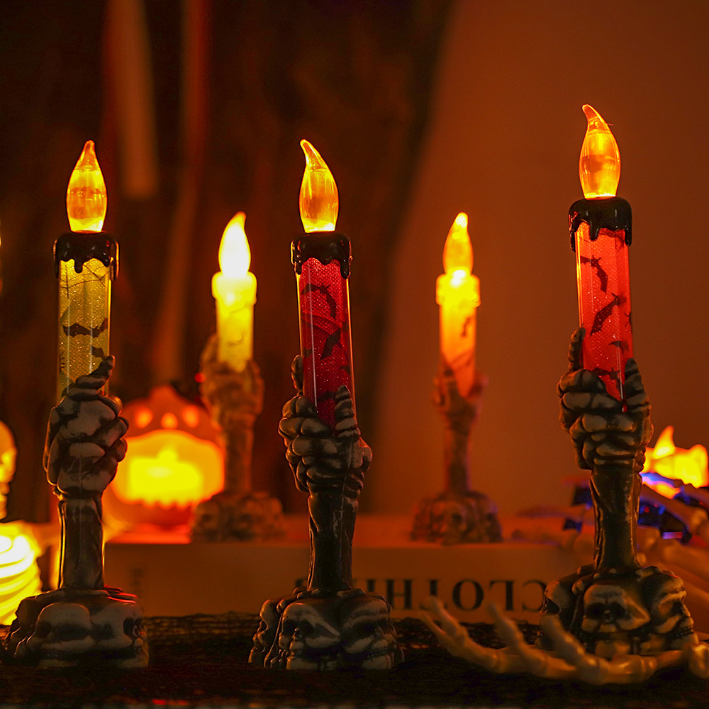 Halloween Pumpkin Decor Led - Lanterna de Abóbora LED com Luz