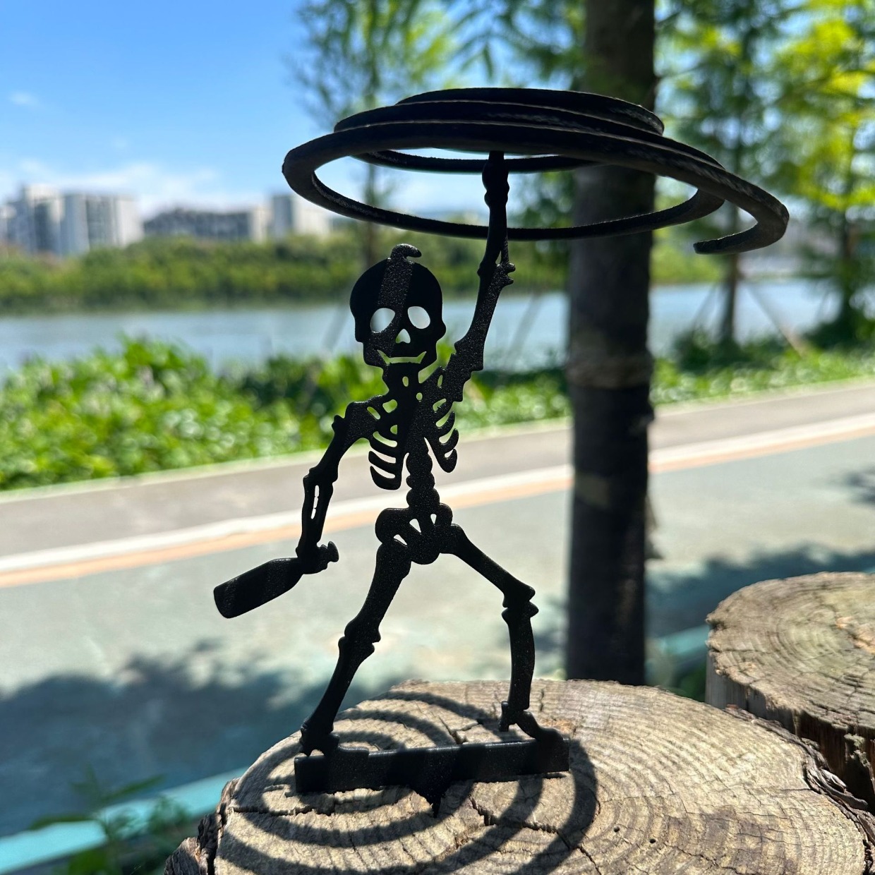 Suporte de Arqueria Metálico P - Halloween Skeleton Decoration avaliação e preço
