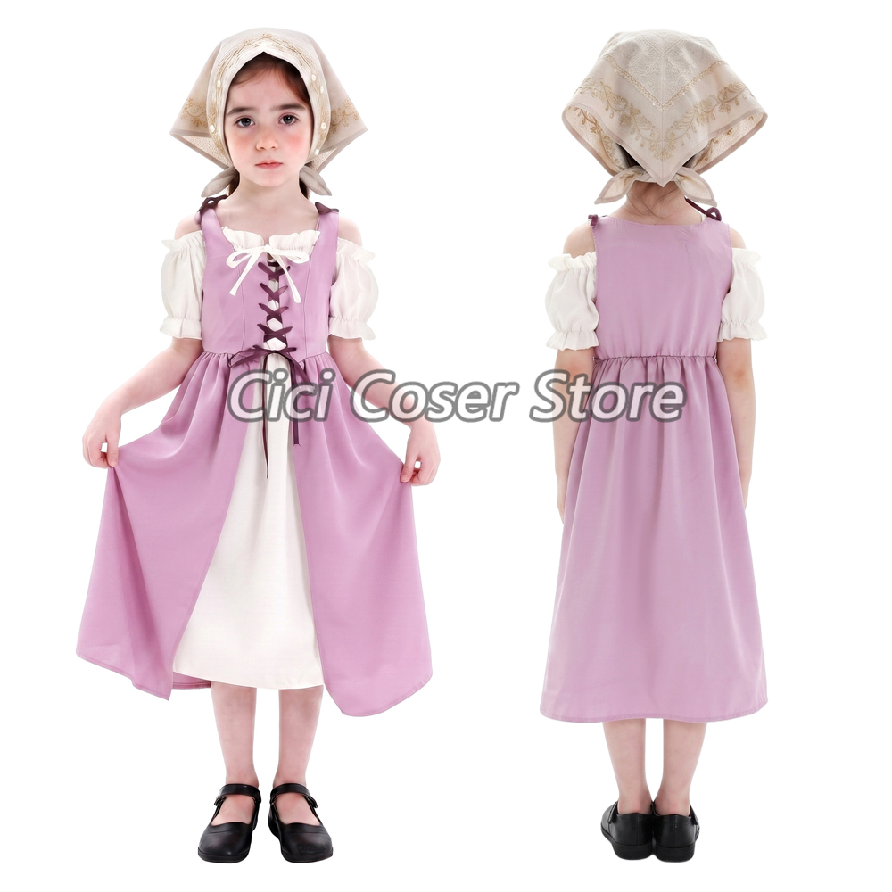 Fantasia medieval para criança - Halloween Costume Kids avaliação e preço