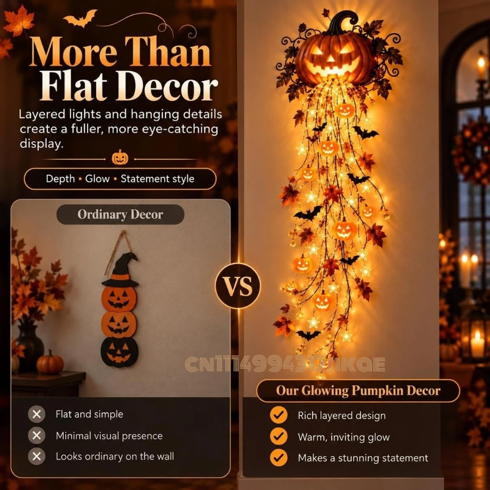 Coleção de luminárias de pared - Halloween Led String Lights Orange avaliação e preço