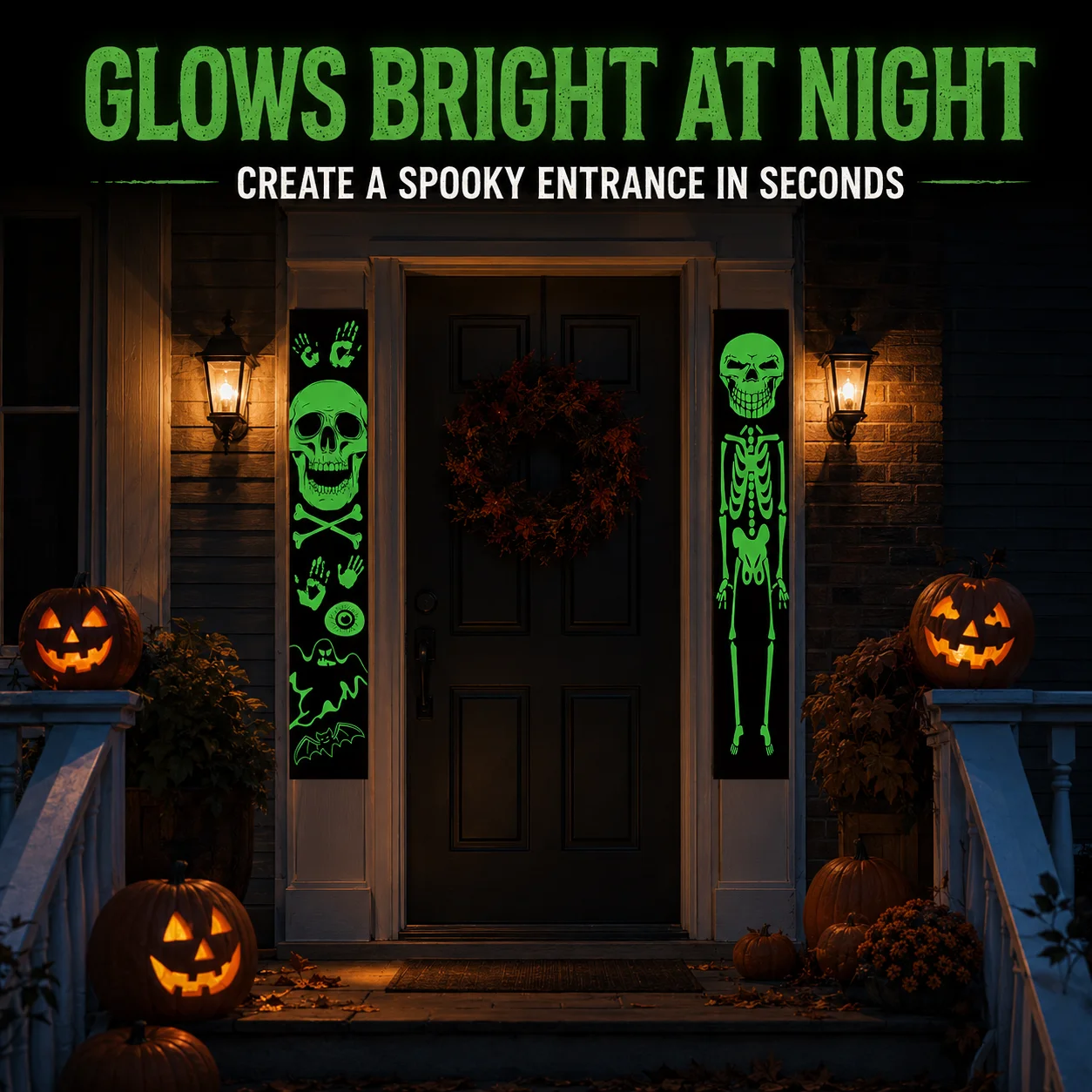 2 unidades de faixas de Hallow - Halloween Skeleton Decoration avaliação e preço