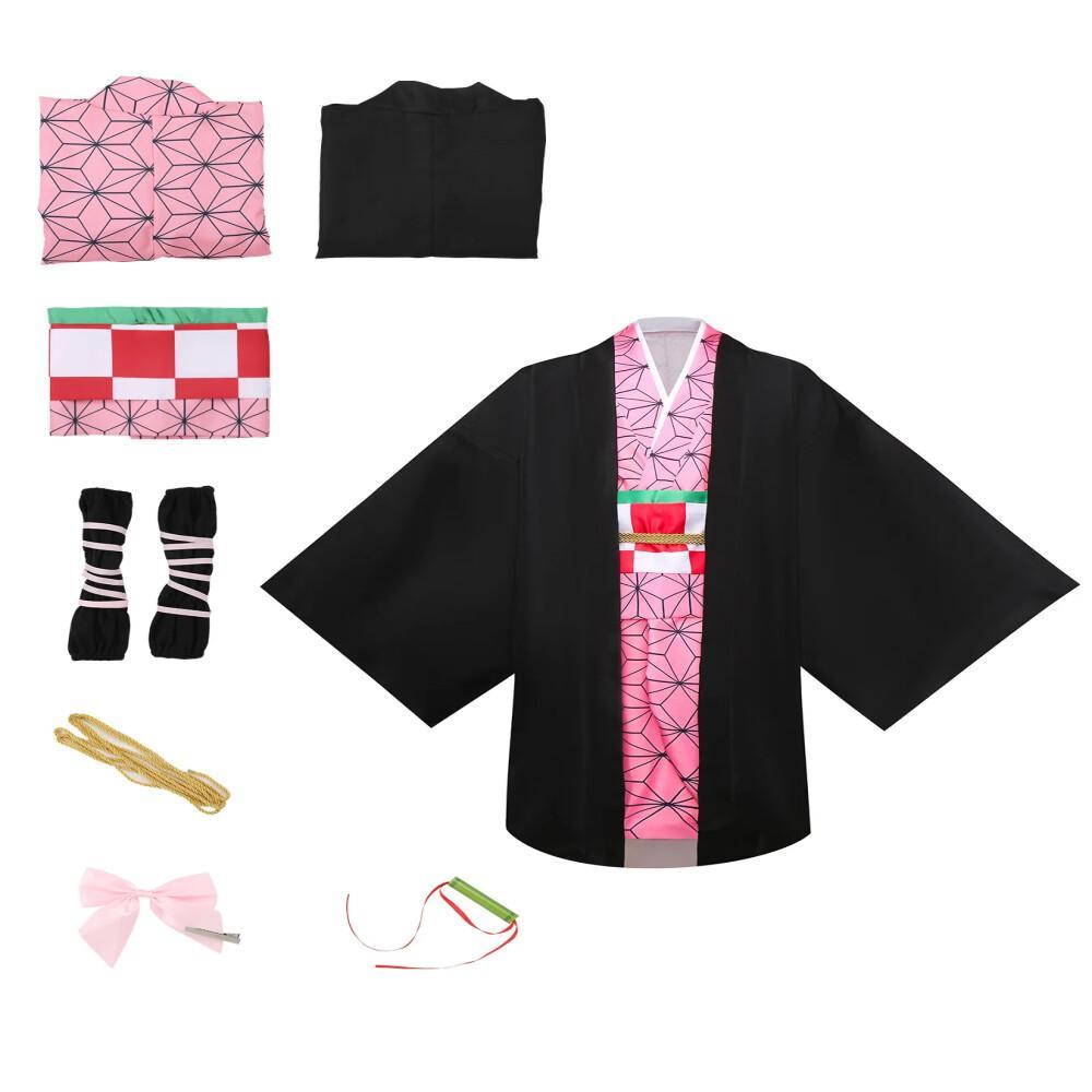 Anime demon slayer kimetsu não - Halloween Costume Kids avaliação e preço