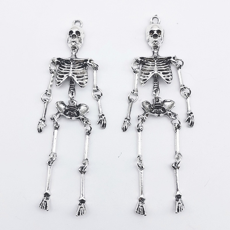 2/5/10 pçs retro crânio esquel - Halloween Skeleton Decoration avaliação e preço